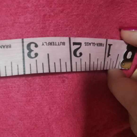 Vintage Fuchsia Wide Turtleneck Lamb Wool + Angora Sweater - Picture 5 of 5